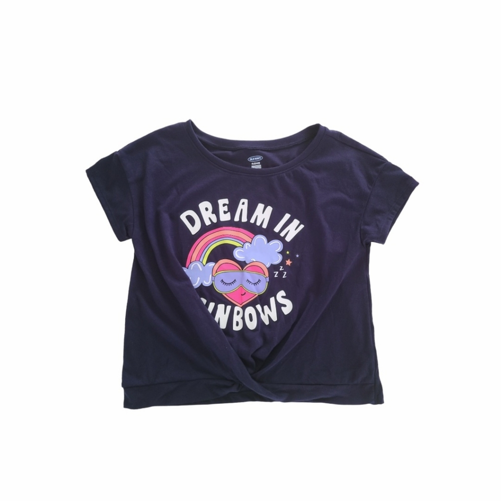 Girl's Old Navy Twist Graphic Top